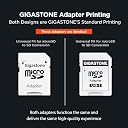 [Gigastone] Micro SD Card 32GB 5 Pack, Camera Plus, MicroSDHC Memory Card for Nintendo-Switch, Smartpone, Roku, Full HD Video Recording, UHS-I U1 A1 Class 10, up to 90MB/s, with SD Adapter gallery image