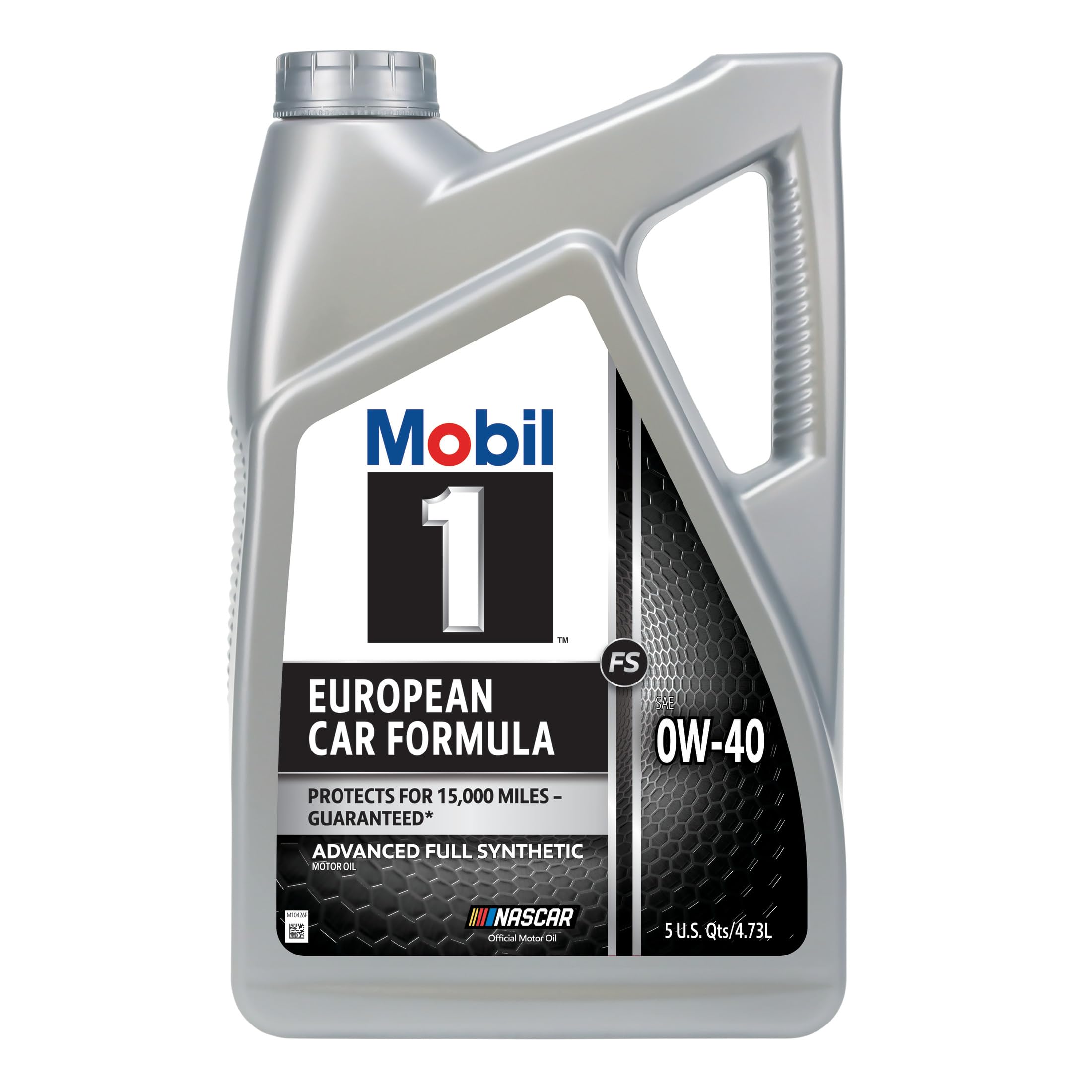 Mobil 1 FS European Car Formula Full Synthetic Motor Oil 0W-40, 5 Quart
