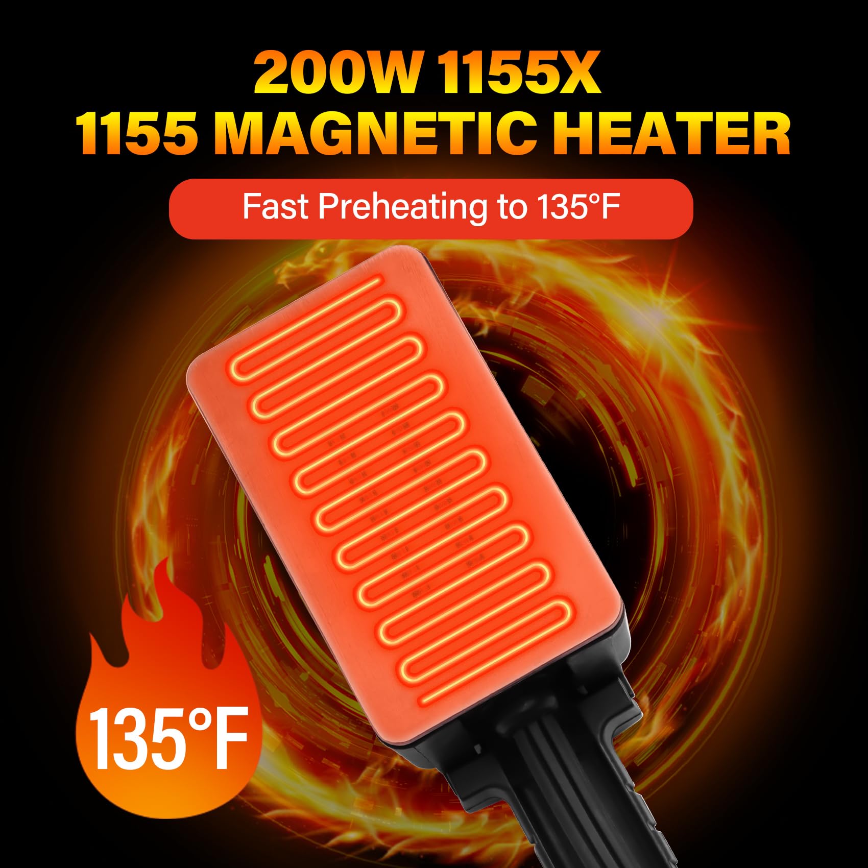 Amazon.com: 200 Watt 1155 1155X Magnetic Heater for Heating Small
