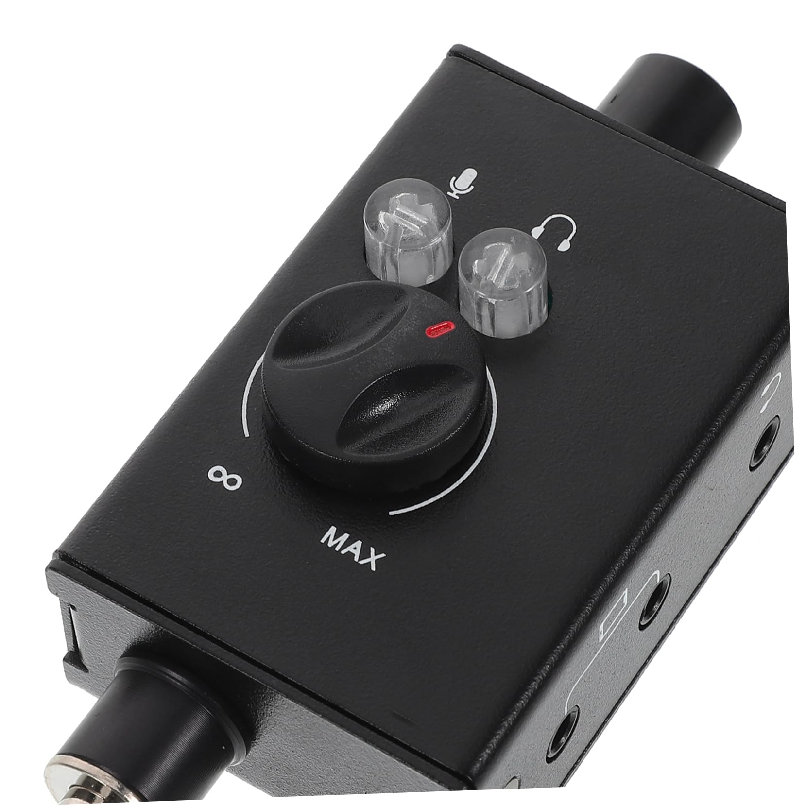 IMIKEYA Convertitore Mixer Audio Portatile Per Live Streaming e Podcasting Con Dispositivo Di Modifica Vocale e Interfaccia Di Missaggio
