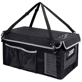 【箱付】Sumeriy製　ポータブル冷蔵庫　車載冷蔵庫　18ℓ Amazon.co.jp: Sumeriy 車載冷蔵庫 18L -20℃～20℃ 急速冷凍 2WAY