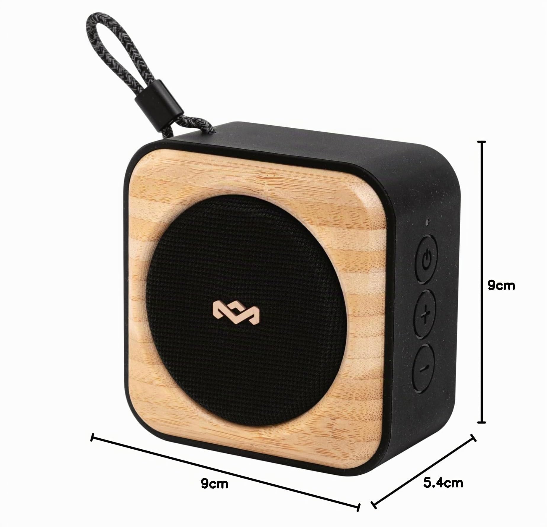 Marley House of Roots Enceinte Bluetooth Portable Petite - Noir