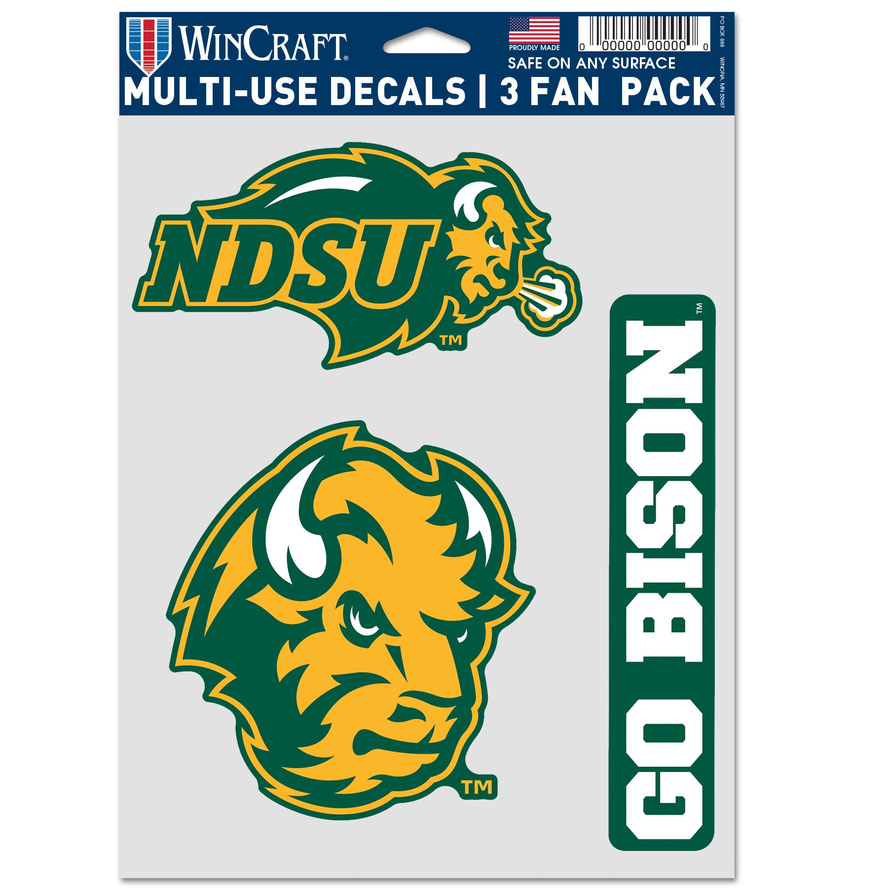 Buy WinCraft NCAA North Dakota State University Bison NDSU MultiUse