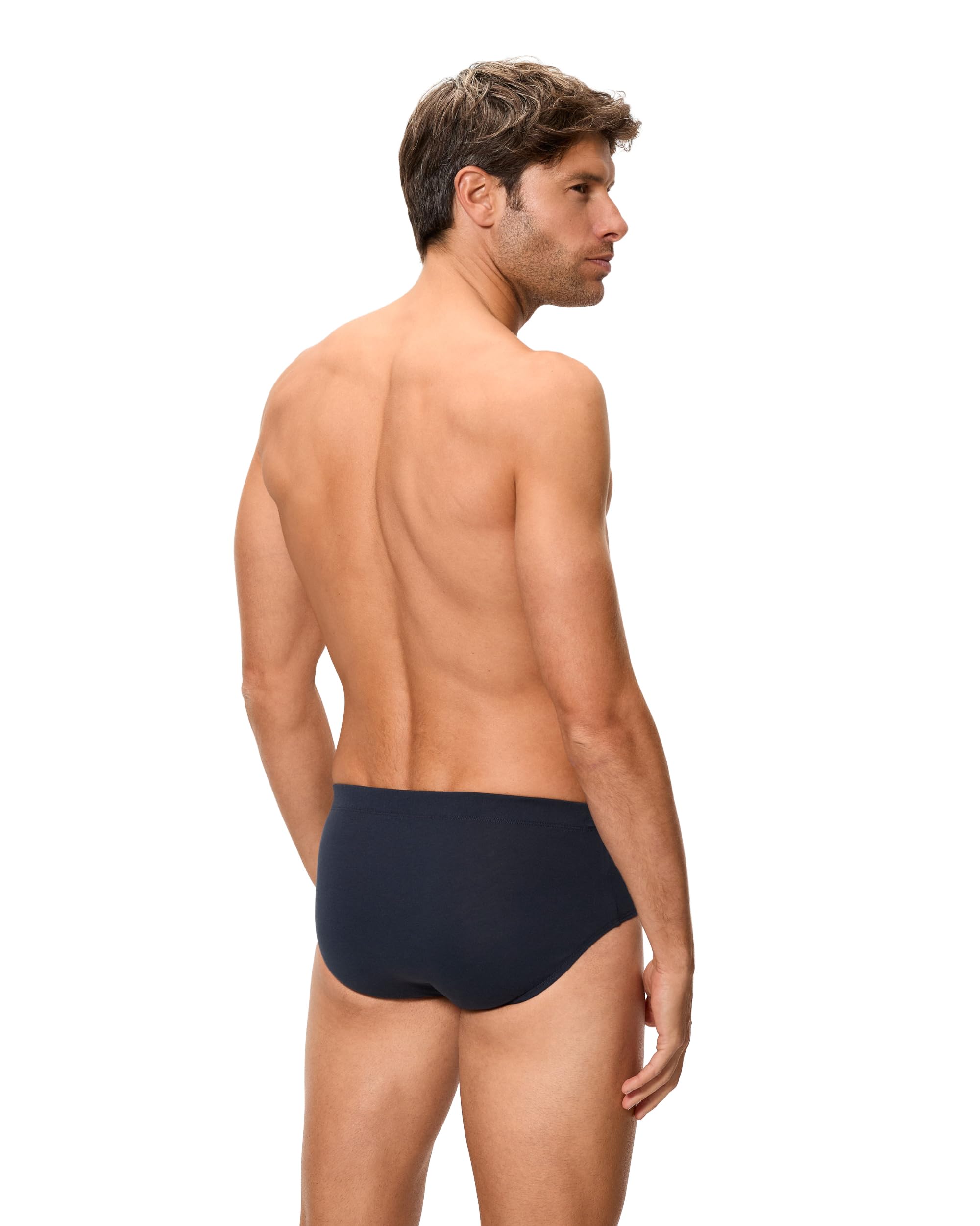 Abanderado Pack 4 Slips semicortos Cerrados Línea Original de Algodón 100% Hombre x4