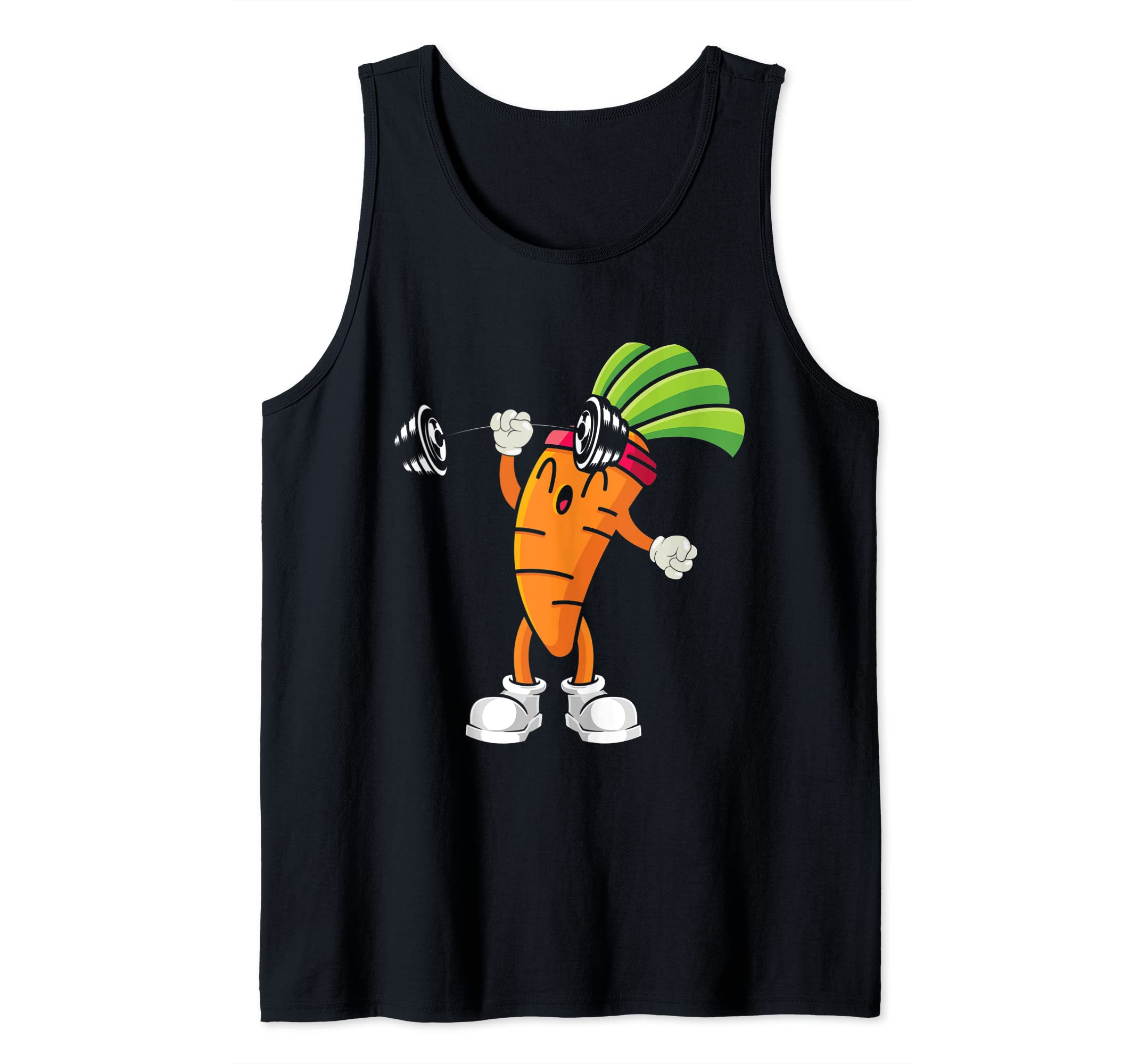 Carrot, Bodybuilding Fitness Gym Gear Workout Vegan Tank Top