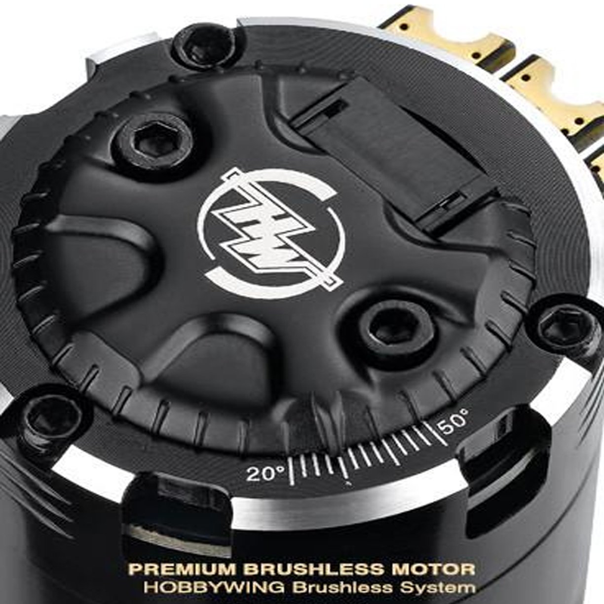 Hobbywing Xerun V10 Bandit 10.5T Sensored Brushless Motor - 3450kV Outlaw Edition For 1/10 RC Cars - View #8