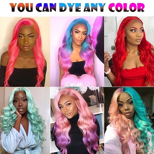 Miniatura 9 de Extensiones de cabello humano 613 rubio, ondulado, grado 12A, sin procesar, cabello humano virgen brasileño 613 para mujeres (1 paquete, 10 pulgadas)