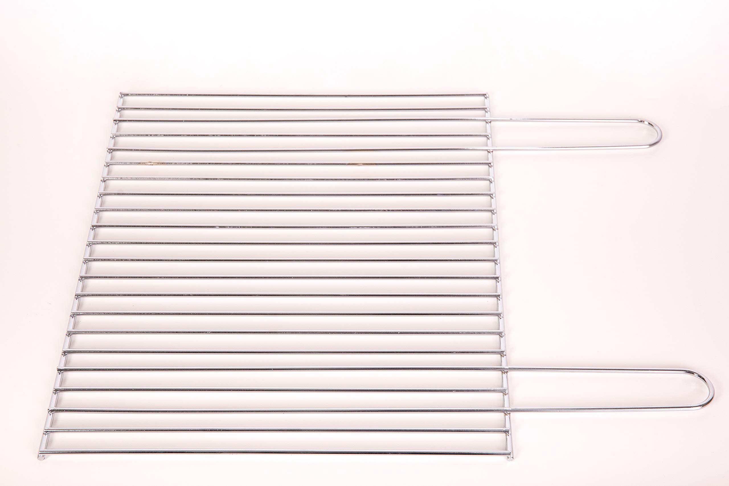 BRICOMIRAS Barbacoa CARBÓN Y LEÑA 60X40 CENTÍMETROS con Soporte para PAELLERA Ideal Camping Y Playa