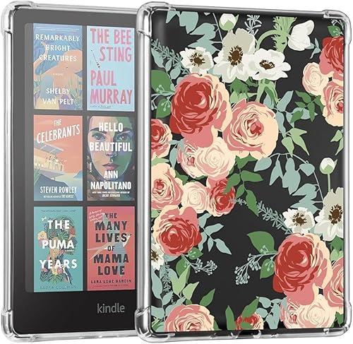 Miniatura 50 de CoBak Funda transparente para Kindle Paperwhite completamente nuevo de 12ª generación 2024 (7") y Kindle Colorsoft Signature Edition (7"), cubierta