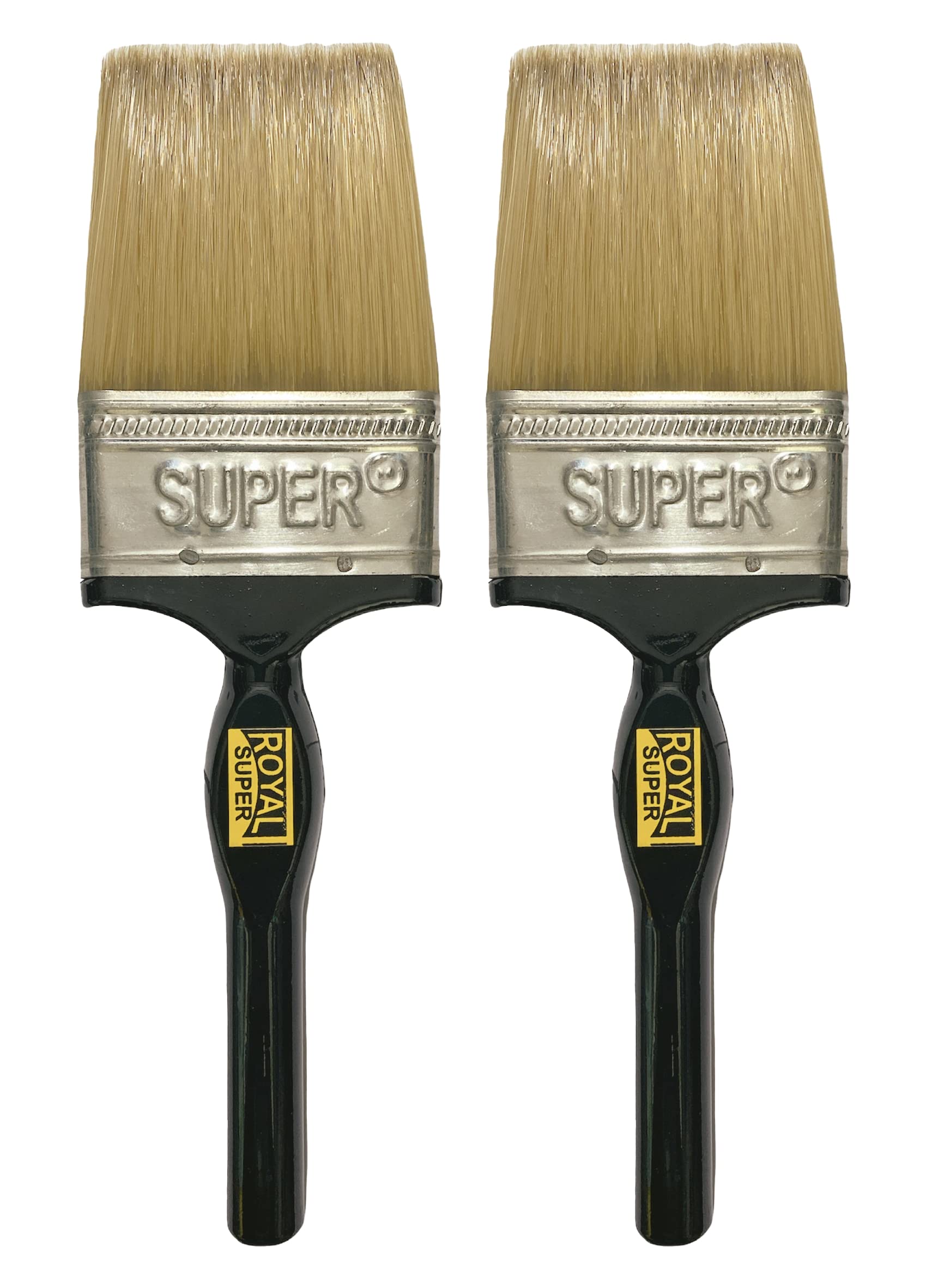 super brush 3inch (75mm) Paint Brush for Wall Painting Oil Painting Canvas Painting Enamel Painting Water Based Painting, and for Cleaning Delicate Item (Black Set of 2) (B0B3JSCGRM) Amazon Price History, Amazon Price Tracker