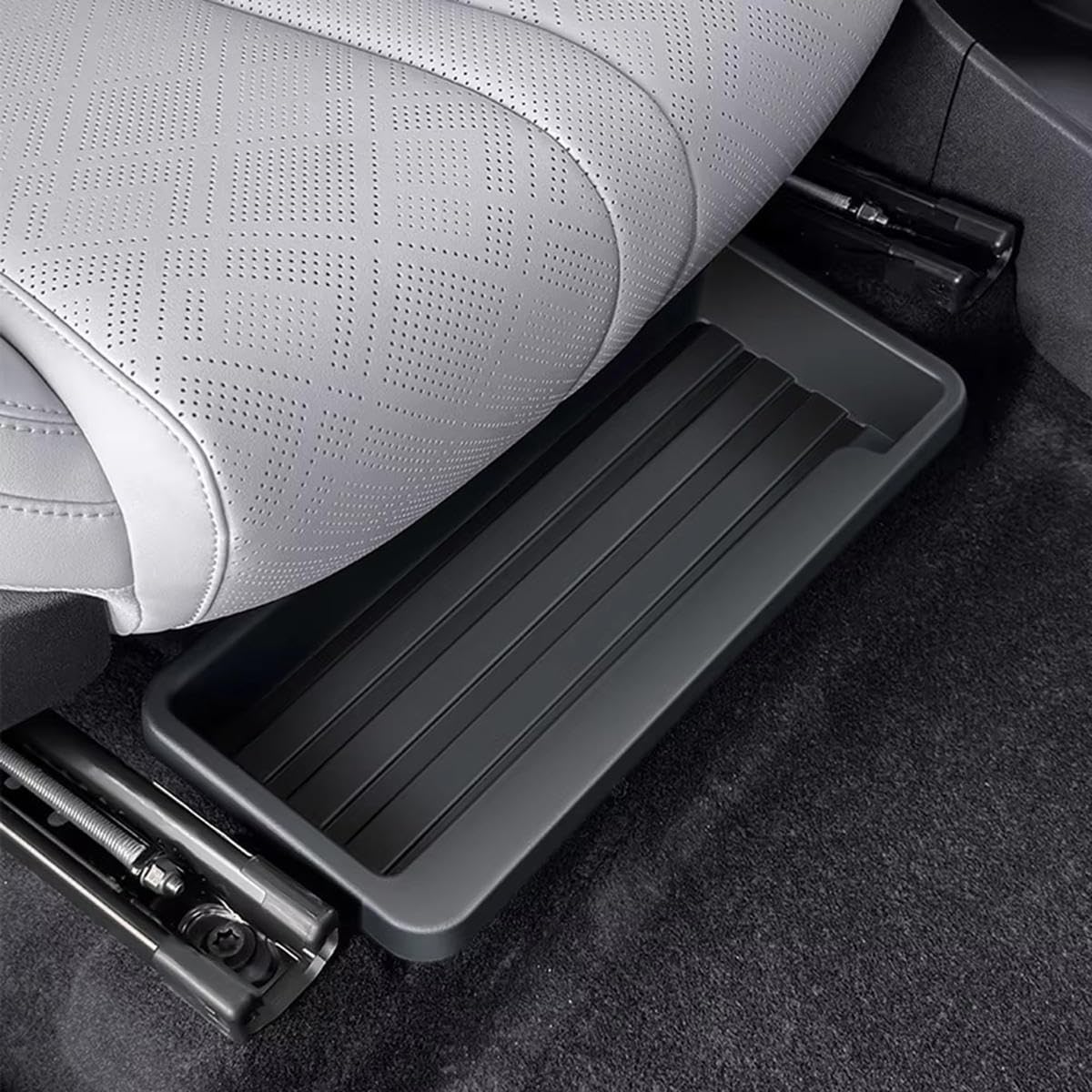 Caja de almacenamiento para debajo del asiento para BYD Atto 2 Yuan UP 2024-2026 ABS asientos delanteros ocultos, bandeja de almacenamiento para coche, accesorio de coche