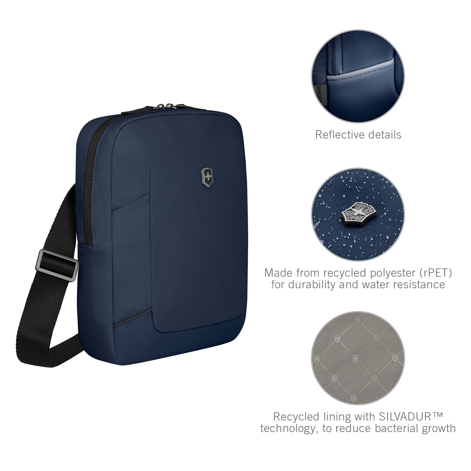 Victorinox Altmont Modern Sling Bag, bandolera compacta, correa ajustable, prácticos compartimentos interiores, mujer/hombre