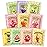Kaely 10 Pack Fruit Face Masks for Kids, Kids Face Mask Spa Day Kit Supplies, Spa Party Favors for Teens Girls Women, Sheet Facial Mask Skincare Gifts Set, Moisturize Soothe for All Skin Types, 01
