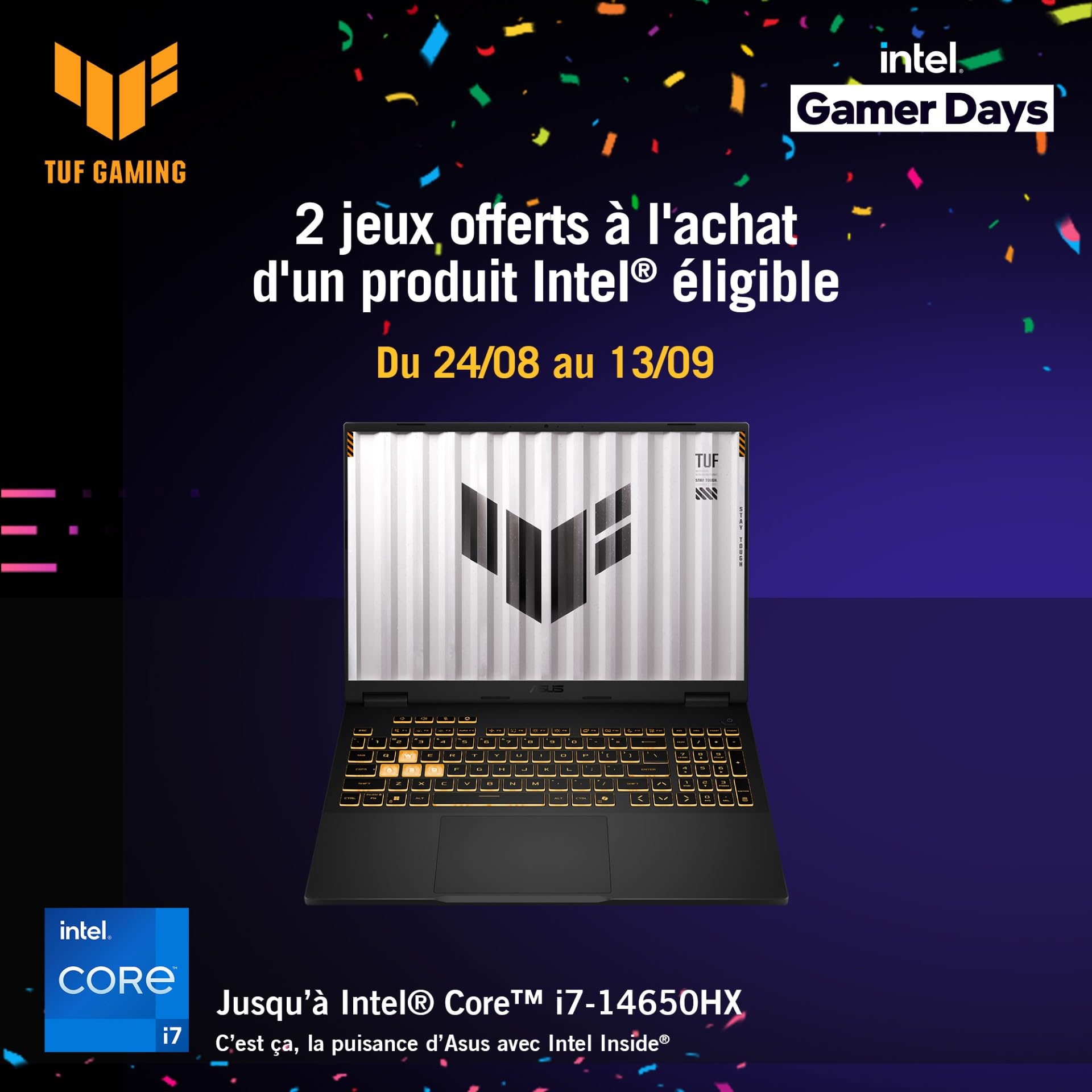 ASUS Zenbook Duo UX8406CA-QL286W 14 Pouces FHD (1920 x 1200) Pc Portable (Intel Core Ultra 9 285H jusqu'à 5.4 GHz, 32GB LPDDR5X, 1TB SSD, Intel Arc Graphics Windows 11 Home) – Clavier AZERTY