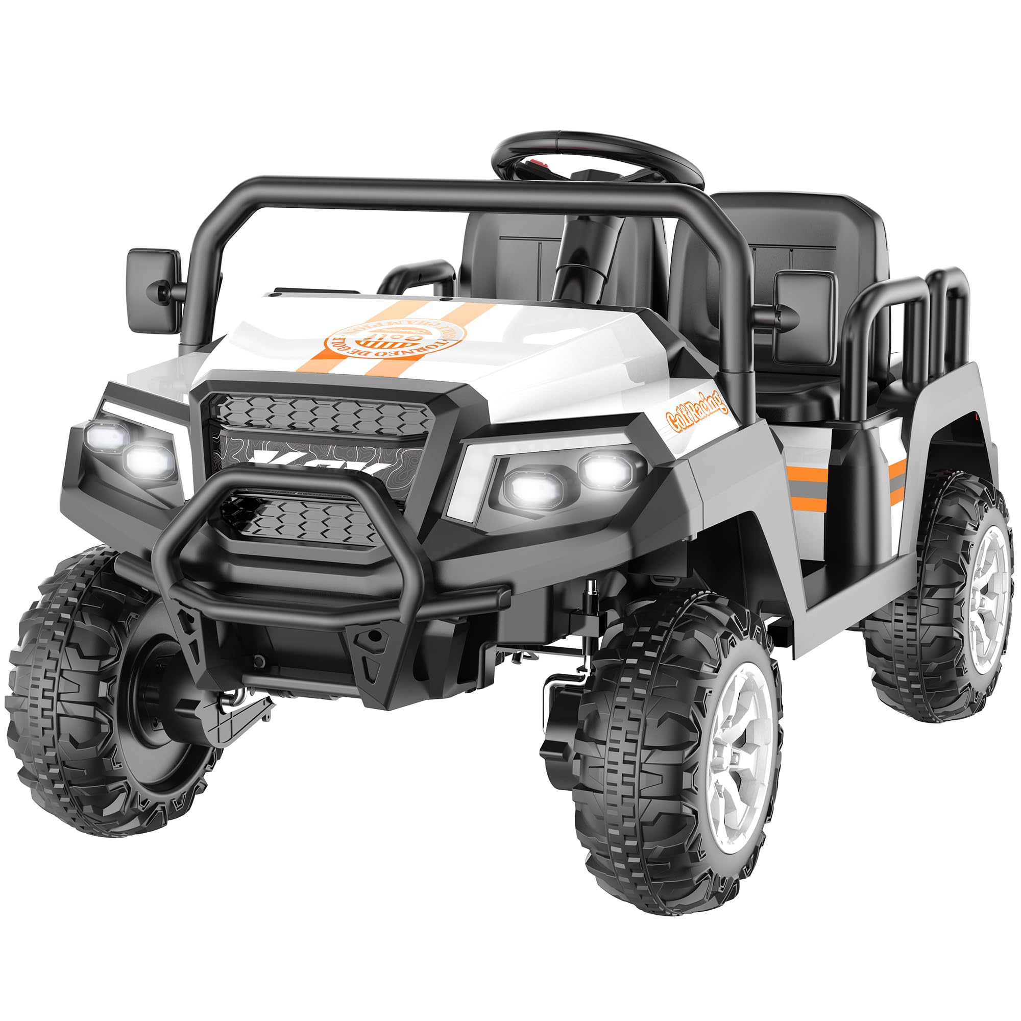 Okay Run 24V White 4-Seater