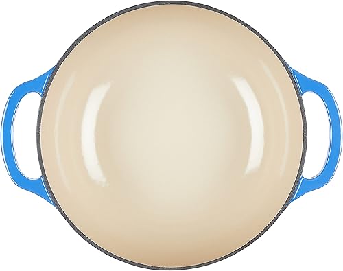 Miniatura 3 de Lodge - EC3D33 - Horno holandés de hierro fundido esmaltado 3cuartos de galón Caribbean Blue color azul caribe