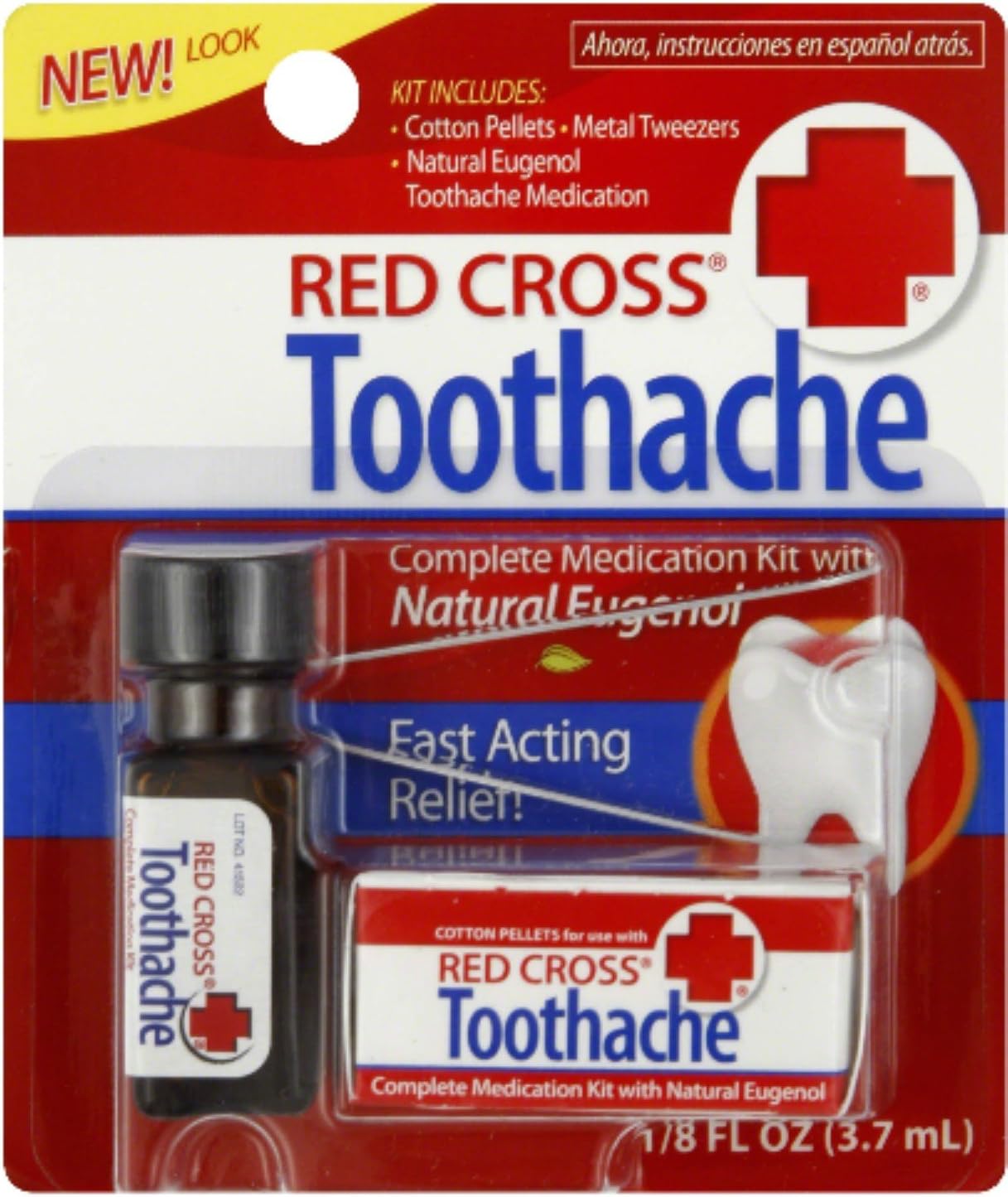 Red Cross Toothache Complete Medication Kit 0.12 oz