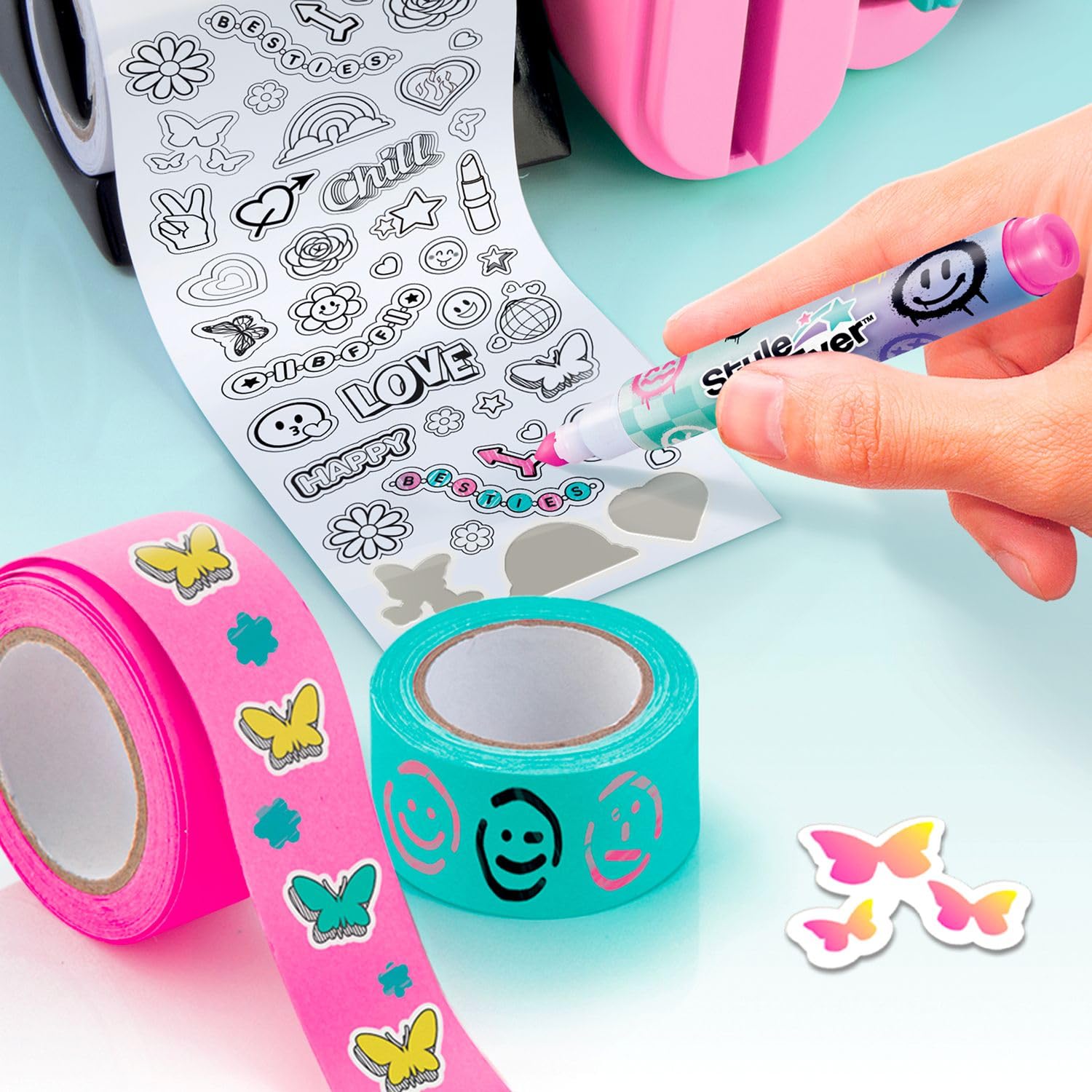 Canal Toys - Style 4 Ever - Le Studio de Scrapbooking 3 en 1 pour Enfants de 6 Ans+ - Activité Manuelle - Loisir Créatif - Personnalise ton Carnet - Idée Cadeau - Jouet Ludique Enfant - OFG 275