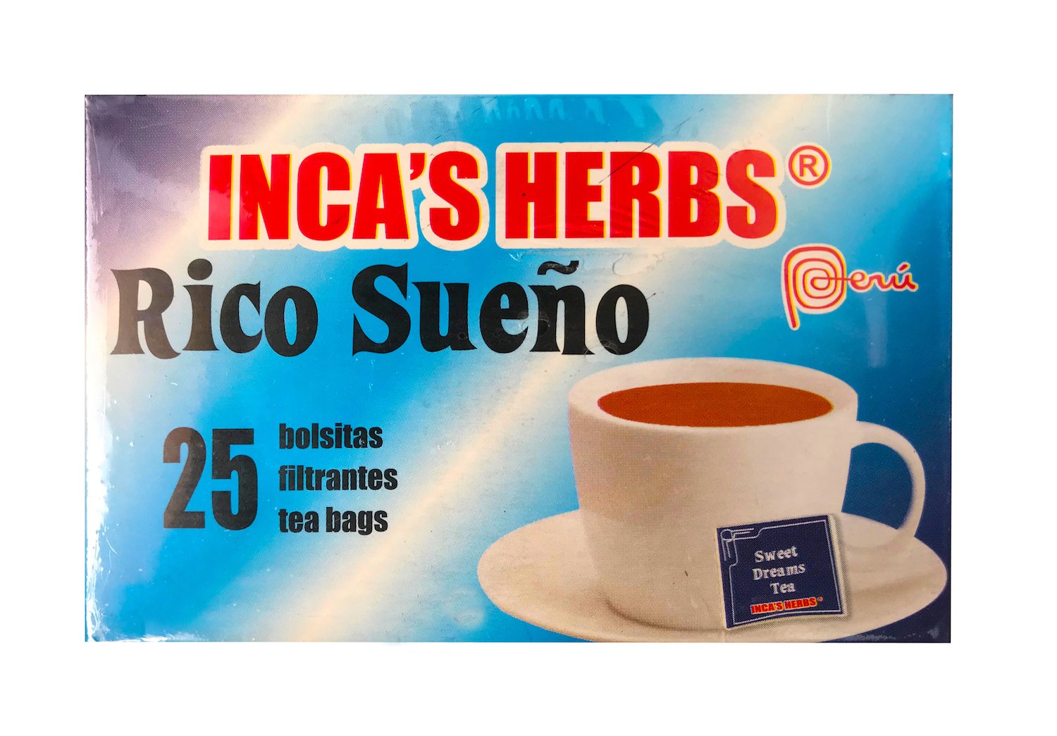 Amazon.com : Inca's Food Sweet Dreams Tea, 50 Tea Bags, from Peru ...