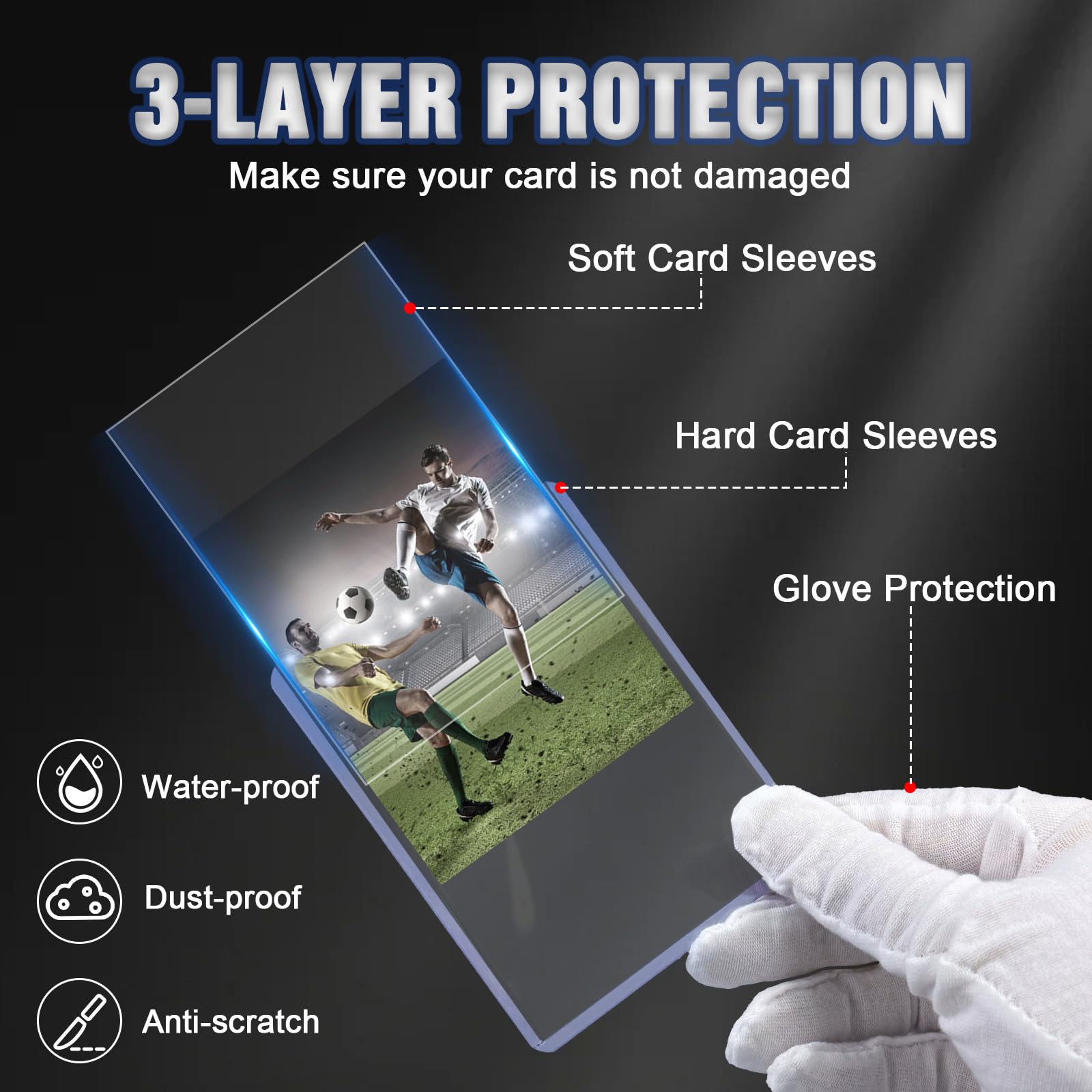 Top Loaders 200 BCW Trading Card Sleeves + 200 Hard Plastic Toploaders  12  Mil Thick, Clear, For Standard Size Cards Top Loaders For Cards