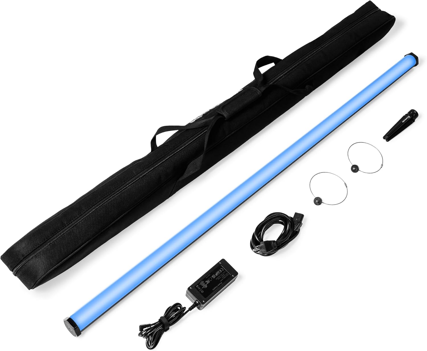 Lume Cube RGB 4' XL Tube Light for Photo & Video | RGBWW Full Color Tube Light | Bluetooth App Controlled | Millions of Colors | Aluminum Durable Design | 97+ CRI
