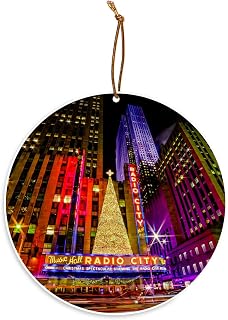 Christmas in New York Radio City Music Hall Christmas Tree Ornament