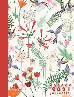 Agenda 2021 journalier: Planificateur 2021 journalier grand format XXL une page par jour , 365 jours ,fleurs ,avec to do list et planification mensuel ... de janvier a décembre 2021,1 jour = 1page