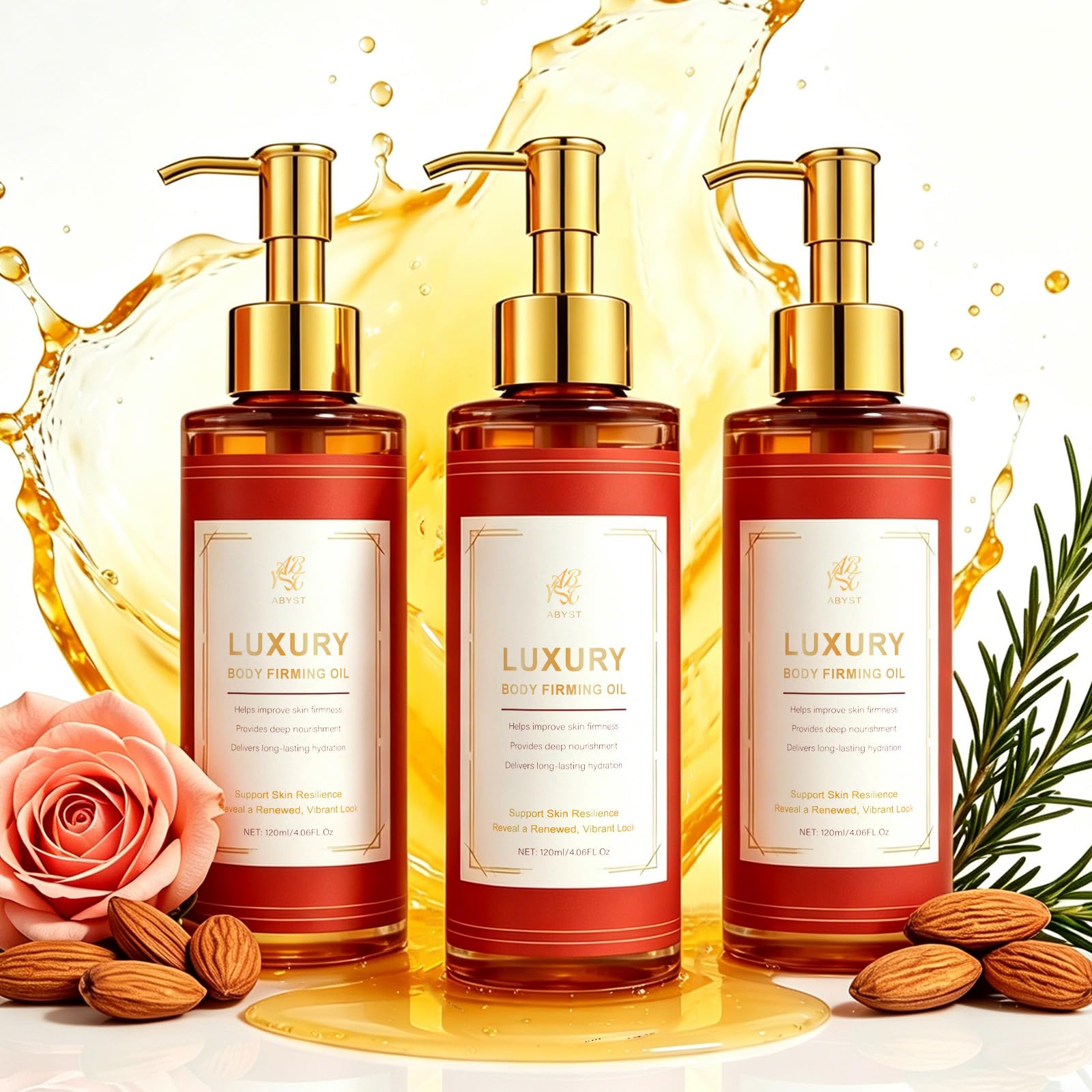 Body Firming Oil - Toning, Tightening and Hydrating Skin Treatment