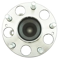 Vista 720 de TRQ Juego de 2 rodamientos de rueda trasera y conjunto de cubo con sensor ABS compatible con Ford Transit Connect 2014-2018