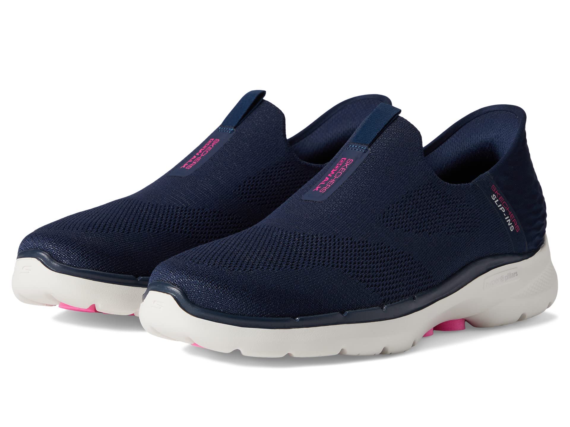 Skechers Go Walk 6-Fabulous View Hands Free Schlupfschuh-Sneaker für Damen