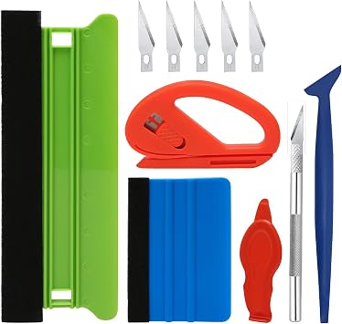 11 Pcs Vinyl Wrap Tool Kit, Window Tint Tools for Car