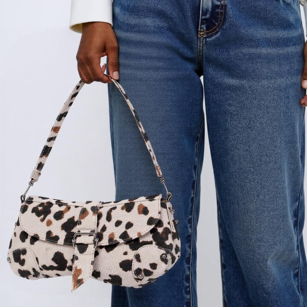 Shoulder Bag Printed Clutch Purse with Magnetic Closure Fashion Hoboes Handbags