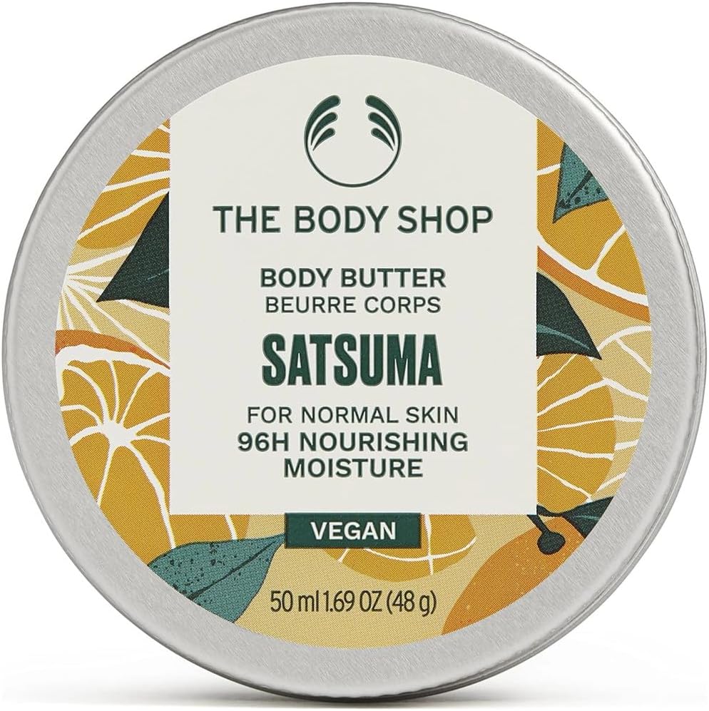 Satsuma Body Butter/Body Butter, Travel Size 50ml Vegan
