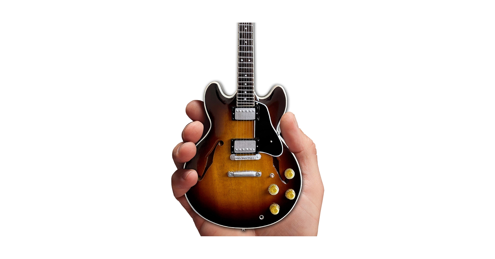 Amazon.com: ES-335 Vintage Sunburst Guitar Replica - 1:4