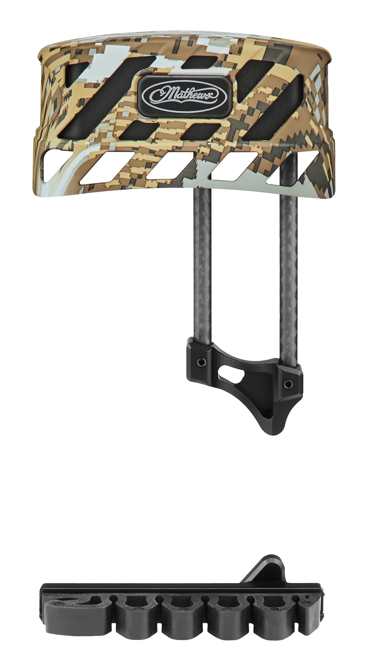 MATHEWSArchery Lowpro Fixed Quiver, Left Hand, Sitka Elevated II