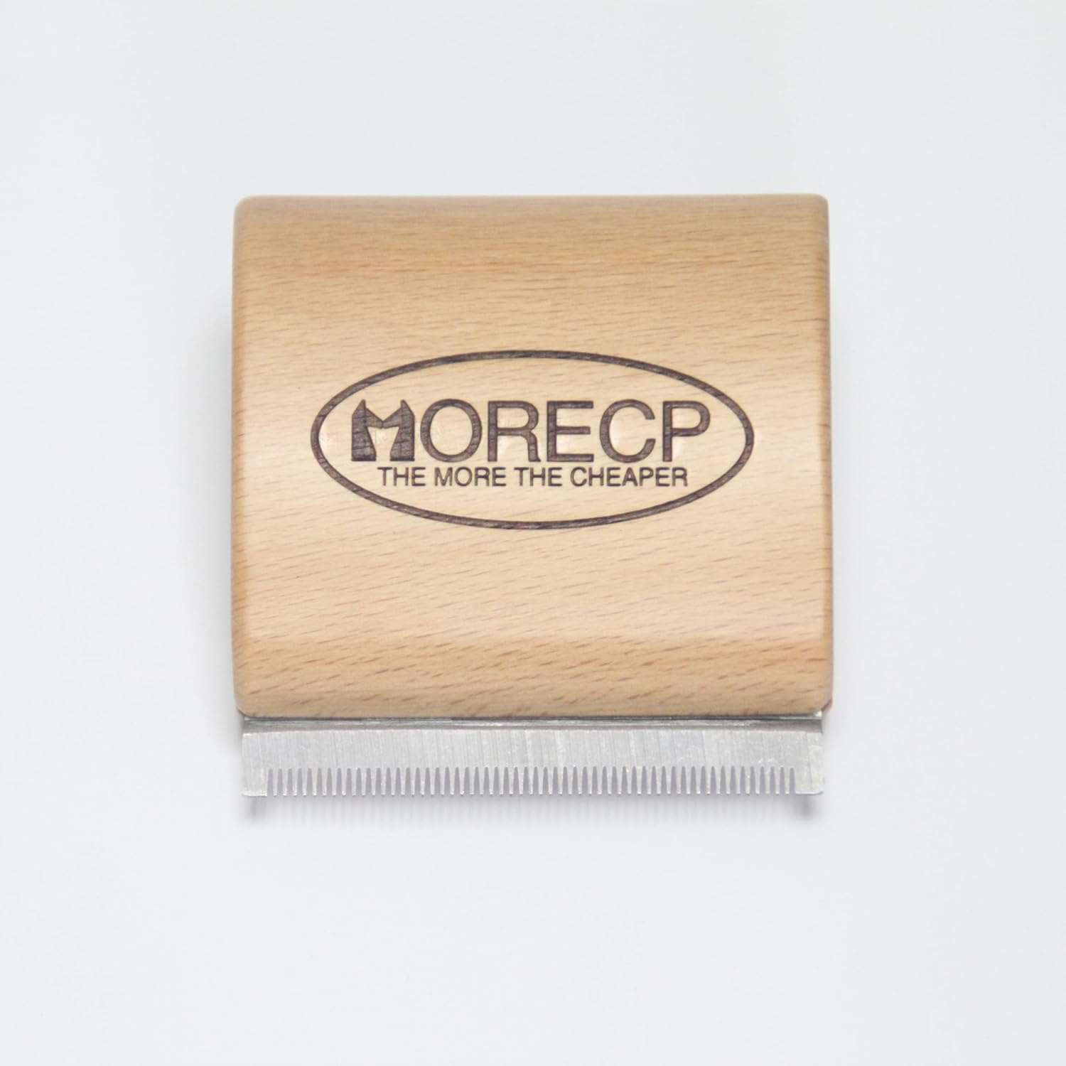 ​MORECP 2.64in Dog Brush & Deshedding Brush for Cats​ - Gentle & Effective Wooden Pet Hair Removal Tool for Dogs, Cats, Horses to Stop Shedding, Remove Undercoat