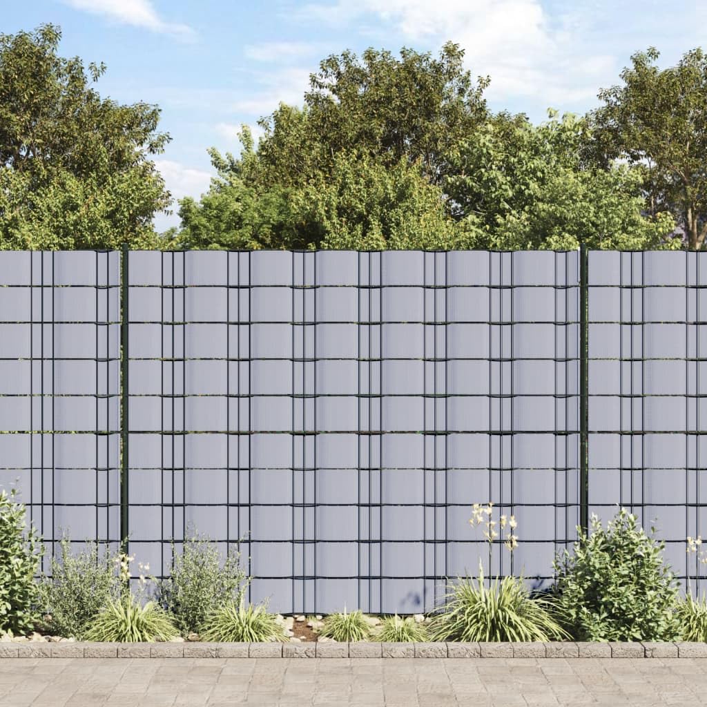 Occultation de clôture contre le vis-à-vis via cet écran d'intimité de jardin en PVC