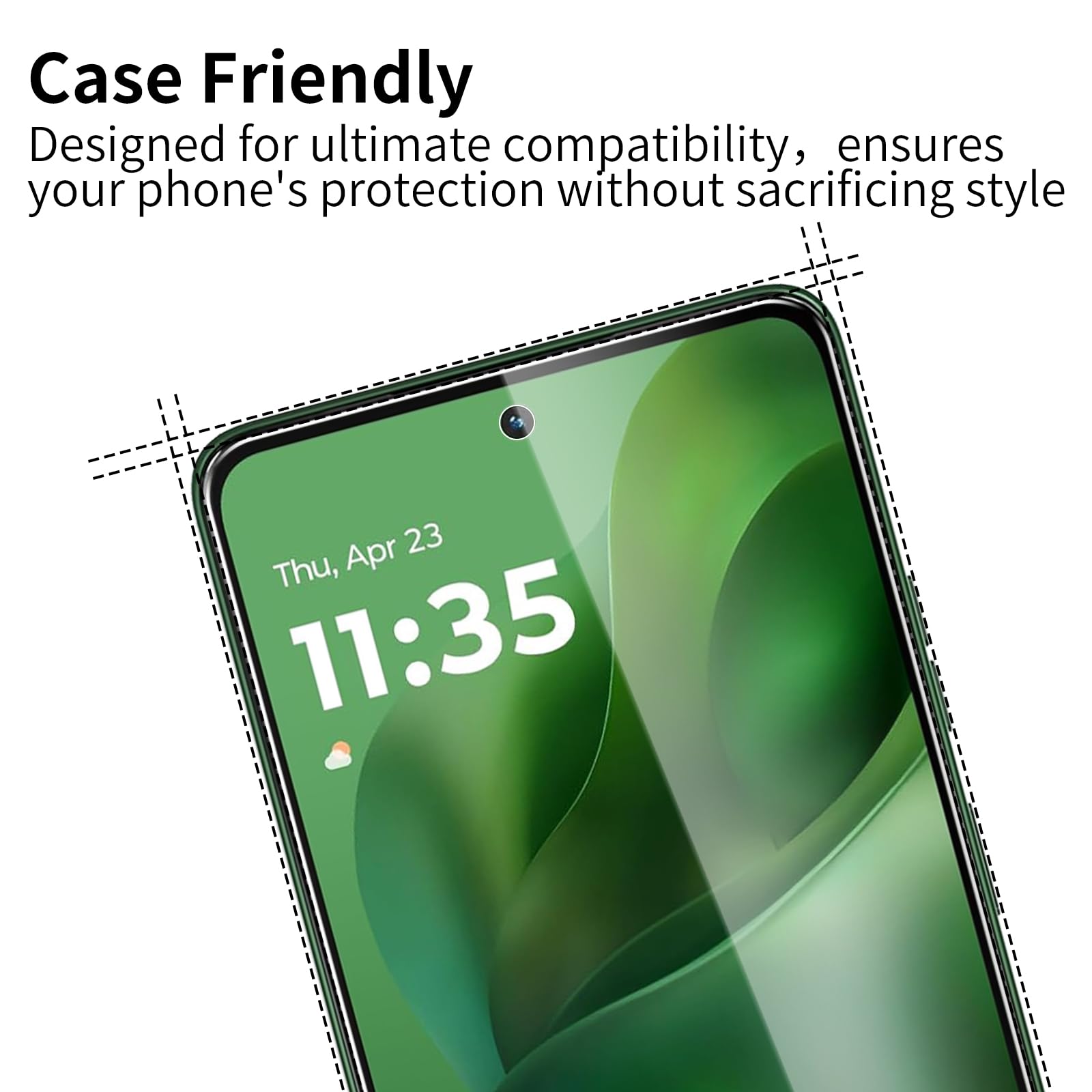 3+3 szt. do Moto G Stylus 5G 2025 ochraniacz ekranu + osłona obiektywu aparatu, odporna na zarysowania folia ze szkła hartowanego, ochrona przed upadkiem, przezroczysta HD, łatwa instalacja, twardość