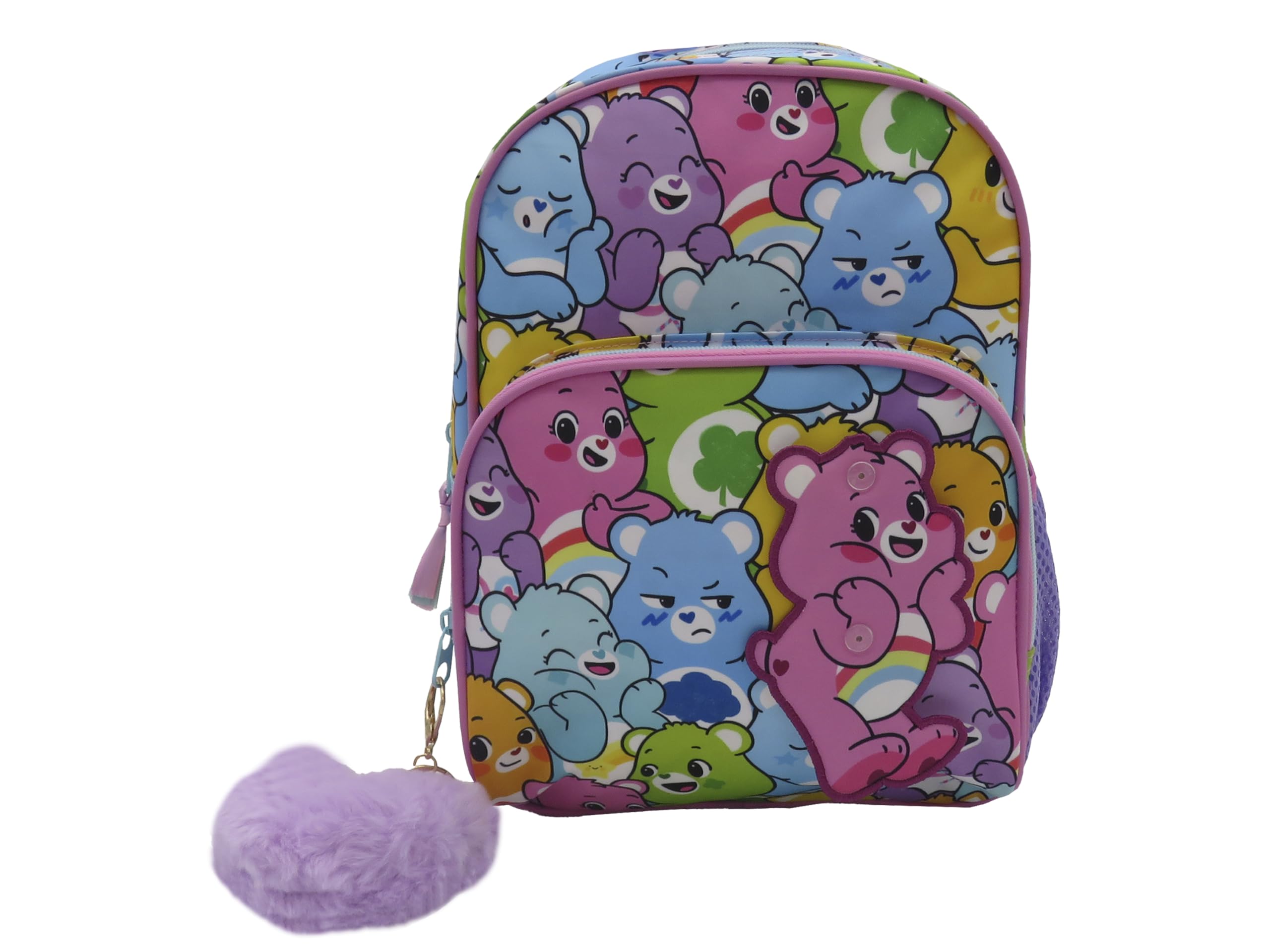 CYPBRANDS - Care Bears, Backpack, Love Bears, School Supplies, Backpack, Children's Bag, Multicolor, Official Product
