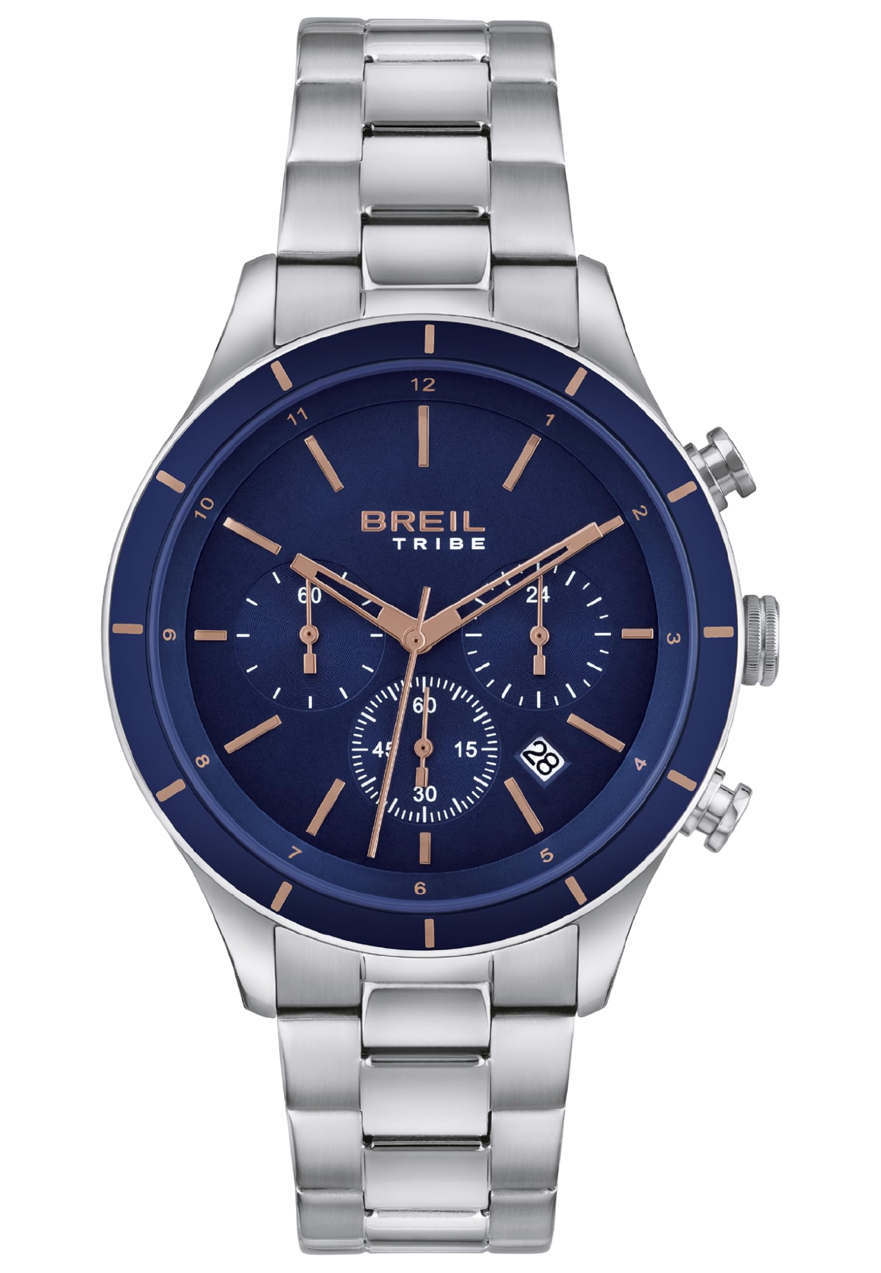 Breil, Cronografo Maschile Collezione Dude, Orologio da Uomo con Design Sportivo ed Minimal, con Movimento PE 902 e Resistente all'Acqua Fino a 5 Atm