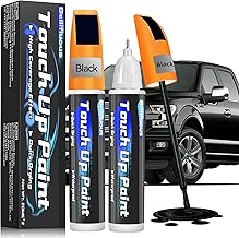 Car Scratch Repair, 2 Packs Car Paint, 2 in 1 Car Scratch Repair, Quick Drying Car Scratch Corrector for Covering and Repairing Car Scratches (Black)