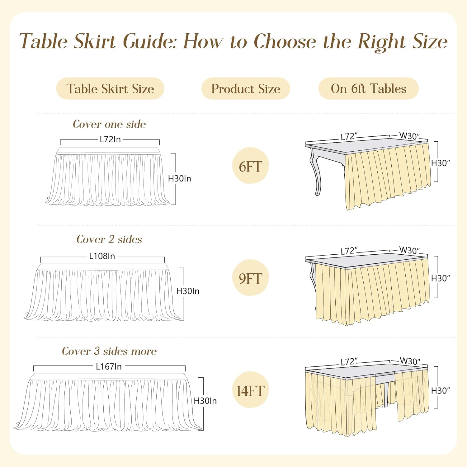 White Tulle Table Skirt Rectangle Tables 6ft Desk Skirts Teacher Desk Classroom Dorm Desk Curtain Fabric Ruffle Tutu Cloth Shimmer Glitter Table Skirt Sequin Baby Shower Birthday Party Decoration