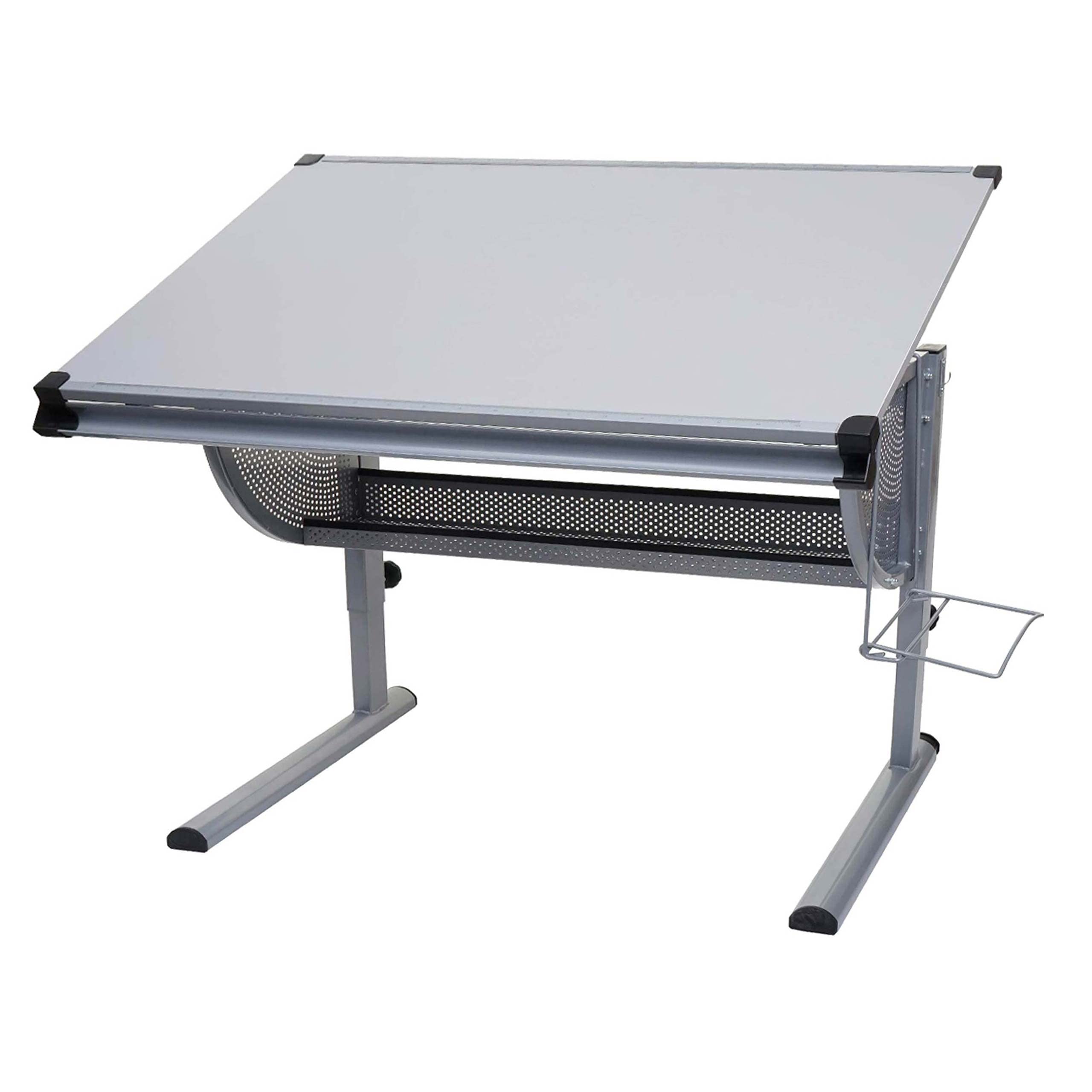 Mendler Kinder-/Jugend-Schreibtisch Oxford - grau