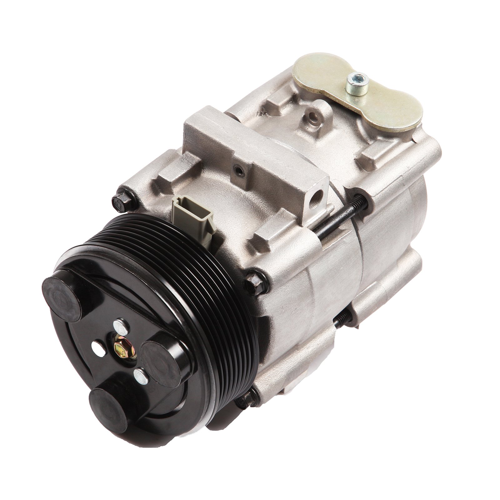 SCITOO AC Compressor 1997-2007 for Ford for F-150 for F-250 for F-350 for F-450 for F-550 for F53 4.6L 5.4L 6.0L AC Compressor 6.8L 4L3Z19703AB 4L3Z19703AC