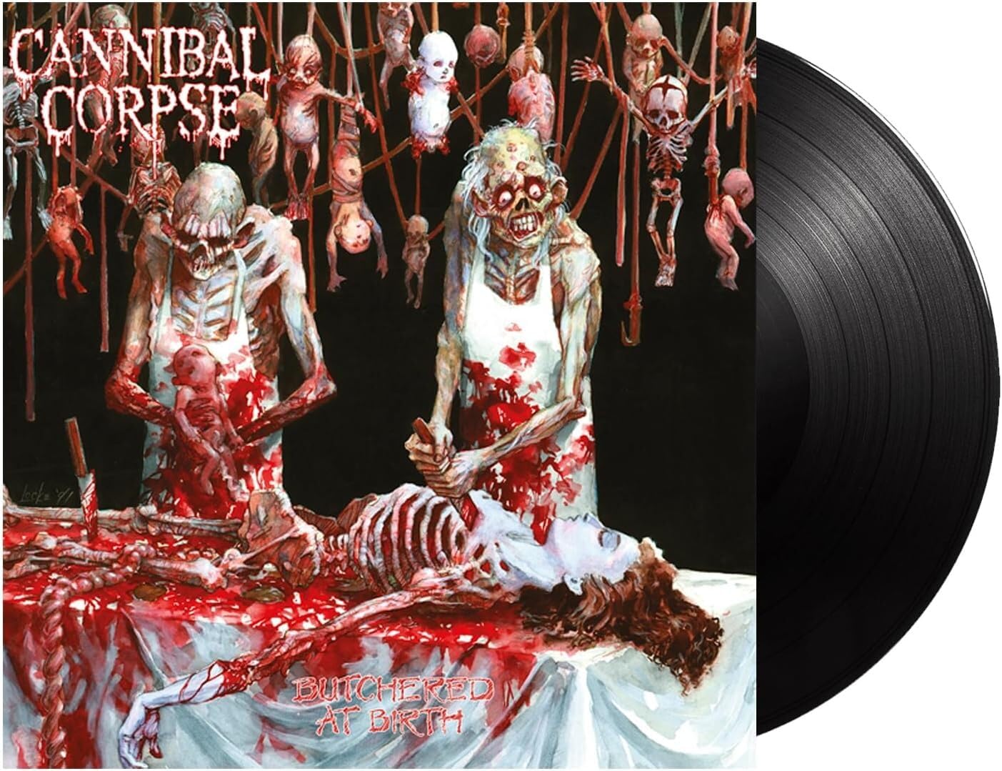 Cannibal Corpse Butchered At Birth LP New 803341621152