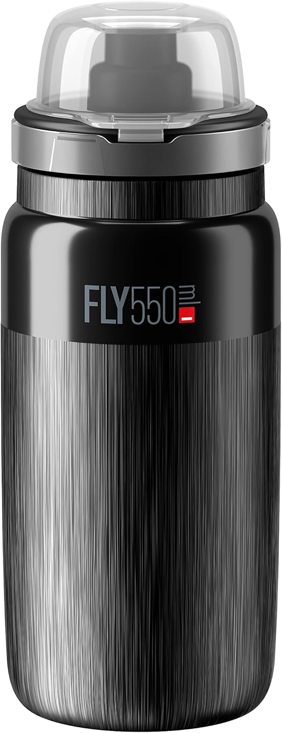 Elite Fly MTB Water Bottle – 950ml – TEX CLEAR – Ultra-Light, Dust-Proof for Mountain & Gravel Cycling