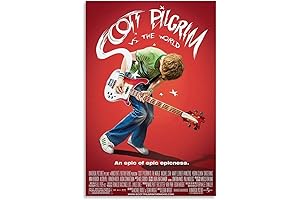 DIGBYS Scott Pilgrim Vs.The World Movie Poster Music Movie Poster Canvas Wall...