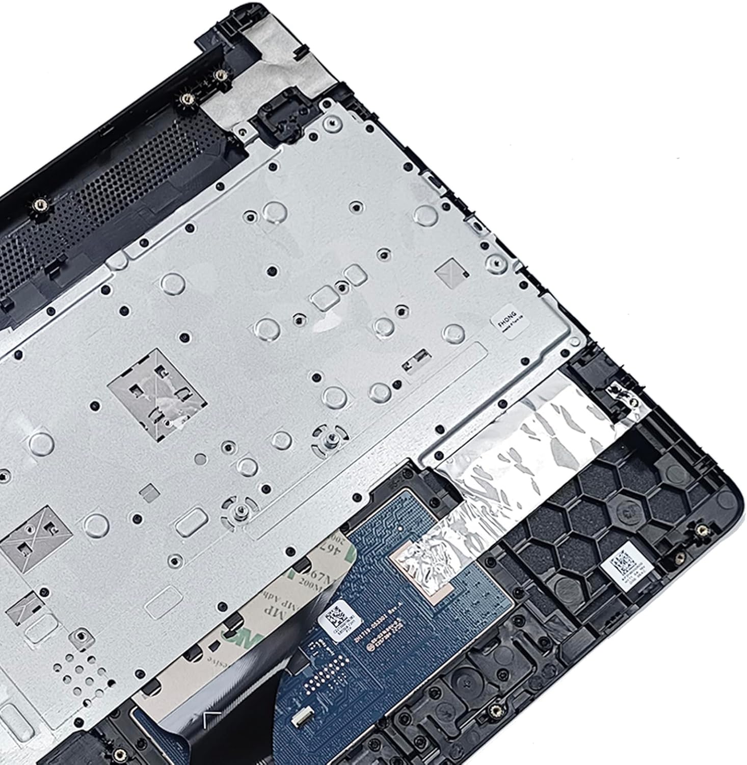 L52021-001 AP2H8000500 Replacement for HP 15T-DW 15-DW 15s-du 15-DW0037WM 15-DW0038WM Laptop Upper Top Cover Case Palmrest Not-Backlit US Keyboard Touchpad Assembly Part Gray