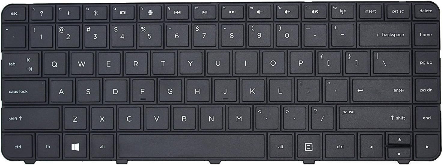 wangpeng® New US Keyboard for HP Compaq Presario CQ43-172LA CQ43-173LA CQ43-174LA