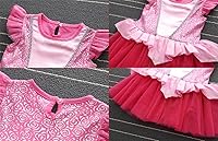 Vista 115 de Dressy Daisy Disfraz de princesa para bebé, disfraz de tutú de tul para cumpleaños, Halloween, traje con diadema Estilo I